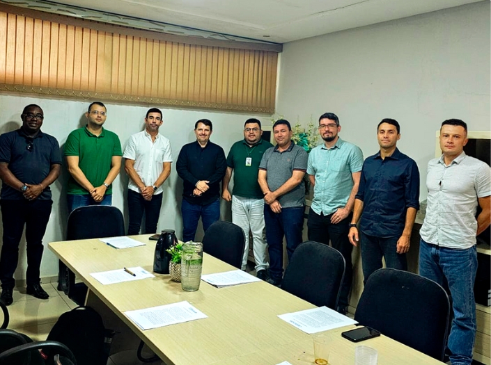 Reunião com a Secretaria do Meio Ambiente de Tianguá.